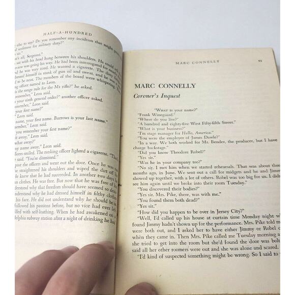 Half a Hundred Tales By Great American Writers Edited by Charles Grayson 1945 HC - Picture 9 of 13